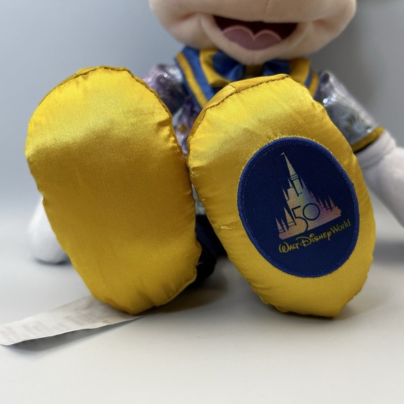 Disney Parks WDW 50th Anniversary Celebration Mickey Mouse Plush Stuffed - Picture 3 of 12